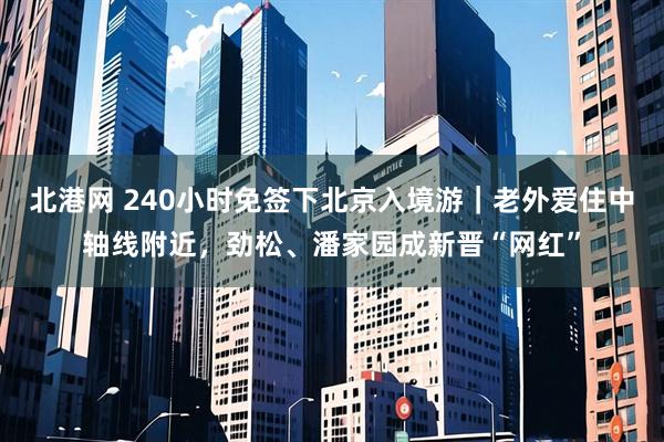 北港网 240小时免签下北京入境游｜老外爱住中轴线附近，劲松、潘家园成新晋“网红”
