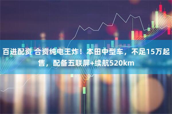 百进配资 合资纯电王炸！本田中型车，不足15万起售，配备五联屏+续航520km